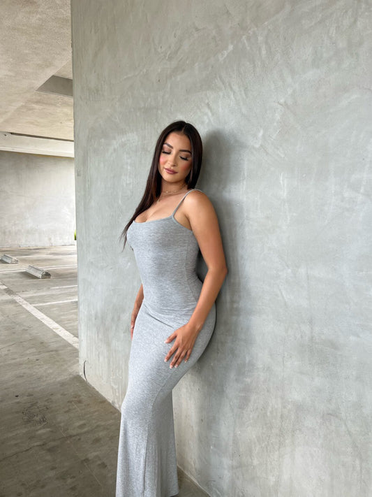 Kim's Dress In Grey